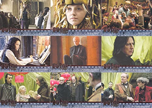 HARRY POTTER AND THE HALF BLOOD PRINCE MOVIE 2009 ARTBOX COMPLETE BASE CARD SET OF 90