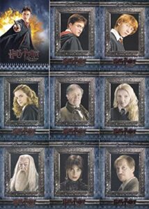 harry potter and the half blood prince movie 2009 artbox complete base card set of 90