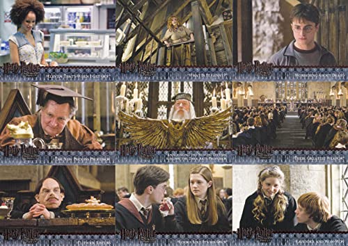 HARRY POTTER AND THE HALF BLOOD PRINCE MOVIE 2009 ARTBOX COMPLETE BASE CARD SET OF 90