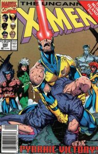 uncanny x-men, the #280 (newsstand) fn ; marvel comic book | chris claremont muri island saga