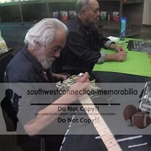 Cheech Marin and Tommy Chong Signed Electric Guitar Exact Proof Photos Beckett BAS Cert Autographed