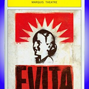 Evita, Broadway playbill + Ricky Martin, Elena Roger Broadway debut, Michael Cerveris, Christina DeCicco , Rachel Potter, Max von Essen