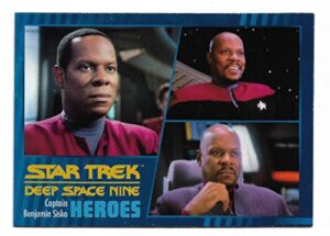 2018 star trek deep space nine heroes & villains base card set of 100 cards