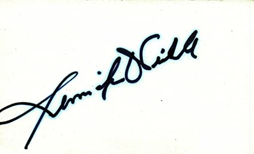 Jennifer O'Neal Actress Signed 3x5 Index Card with JSA COA