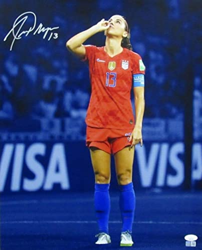 Alex Morgan US Women's Soccer Signed/Autographed 16x20 Photo JSA - Autographed Soccer Photos