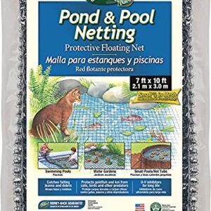 Dalen Pond & Pool Netting – Outdoor Water Garden Cover – Protective Mesh for Fish & Aquatic Life - 3/8" Mesh - (7′ x 10′)