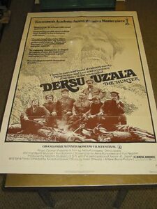 dersu uzala / orig. u.s. one sheet movie poster (akira kurosawa)