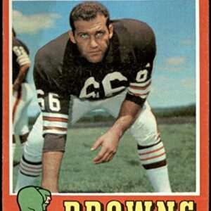 1971 Topps # 36 Gene Hickerson Cleveland Browns-FB (Football Card) Dean's Cards 2 - GOOD Browns-FB