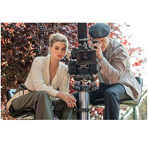 Man in the High Castle Bella Heathcote as Nicole with director 8 x 10 Inch Photo