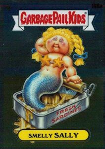 2020 topps chrome garbage pail kids series 3#108a smelly sally trading card