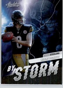 2022 panini absolute by storm #1 kenny pickett nm-mt pittsburgh steelers football trading card nfl