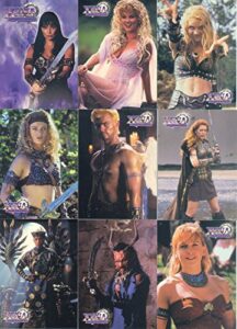 xena warrior princess series 2 1998 topps complete base card set of 72