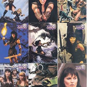 XENA WARRIOR PRINCESS SERIES 2 1998 TOPPS COMPLETE BASE CARD SET OF 72