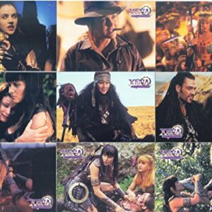 XENA WARRIOR PRINCESS SERIES 2 1998 TOPPS COMPLETE BASE CARD SET OF 72
