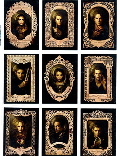 Vampire Diaries Season 4 Trading Cards Portraits Chase Card Set