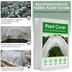 Plant Covers Freeze Protection,10Ft x 30Ft Floating Row Cover,Garden Fabric Plant Cover for Winter,Frost Blanket Cover for Cold Weather,Frost Protection Sun Pest Protection and Covers Outdoor Plants