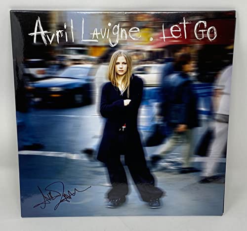 Avril Lavigne Signed Autographed Let Go Vinyl Record Album LP Beckett COA