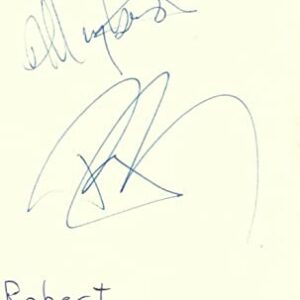 Robert Cray Singer Blues Guitarist Music Signed Index Card JSA COA