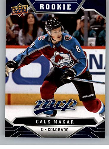 2019-20 UD MVP Hockey BLUE #247 Cale Makar Colorado Avalanche RC Rookie Limited Edition Only Found in Factory Set Official Upper Deck NHL Trading Card