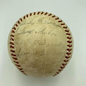 jackie robinson 1955 brooklyn dodgers w.s. champs team signed baseball jsa coa – autographed baseballs