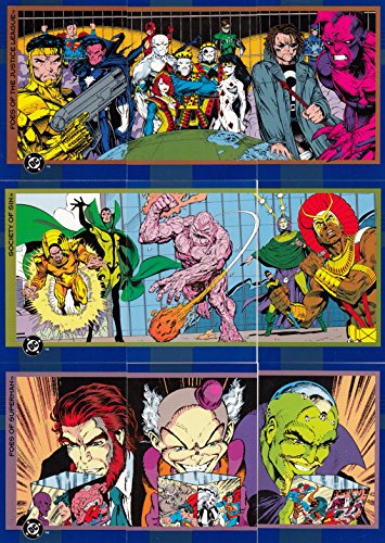 DC COSMIC TEAMS 1993 SKYBOX COMPLETE BASE CARD SET OF 150 COMIC