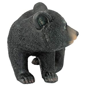 Design Toscano QM2594300 Roly-Poly Bear Cub Statue, Walking Bear,Full Color