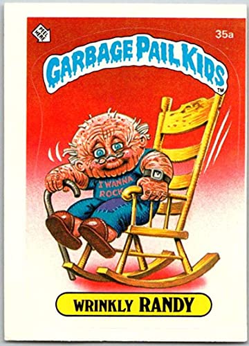 1985 Topps Garbage Pail Kids Series 1#35b Rockin' Robert V44612