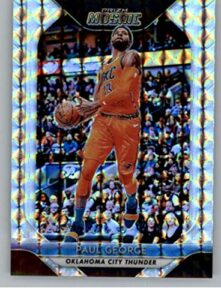 2018-19 prizm mosaic basketball #85 paul george oklahoma city thunder official nba trading card from panini america