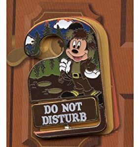 Disney Pin - Resorts - Do Not Disturb - Wilderness Lodge