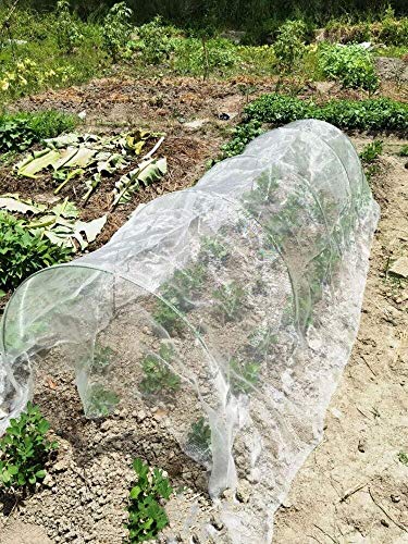 Hoop House Greenhouse Hoops Garden Hoops for Raised beds Garden Tunnel Hoops for Garden beds Grow Tunnel Hoop House kit Wire Hoops Garden Hoop Tunnel Garden Hoops for Row Cover Hoops 6.56ft (6Pack)