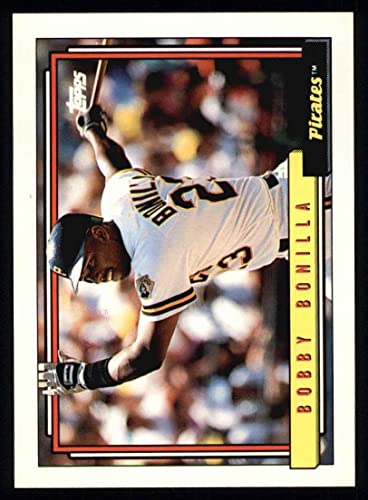 1992 Topps # 160 Bobby Bonilla Pittsburgh Pirates (Baseball Card) NM/MT Pirates