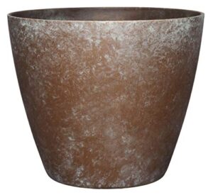 classic home and garden 3/806wc/1 premiere collection planter, abigail 15″, weathered copper