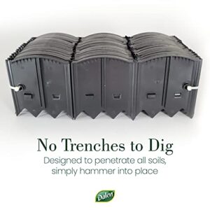 Gardeneer by Dalen HammerEdge Pound in Edging - 16 Durable Interlocking Pieces -18 feet of Coverage - Made in USA - Easy to Install