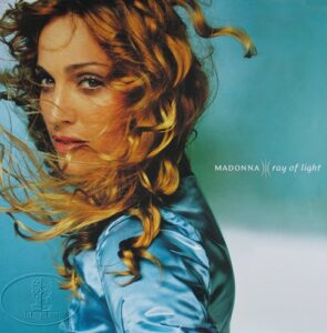madonna 1998 ray of light promo poster