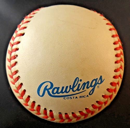 Rare Si Johnson Single Signed Official Baseball For Cardinals 1948 Braves w/JSA COA