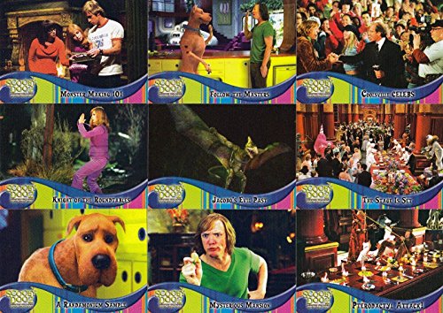 SCOOBY-DOO MOVIE 2 MONSTERS UNLEASHED 2004 INKWORKS COMPLETE BASE CARD SET OF 72