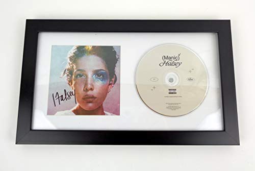 Halsey Without Me Signed Autograph Manic CD Framed COA