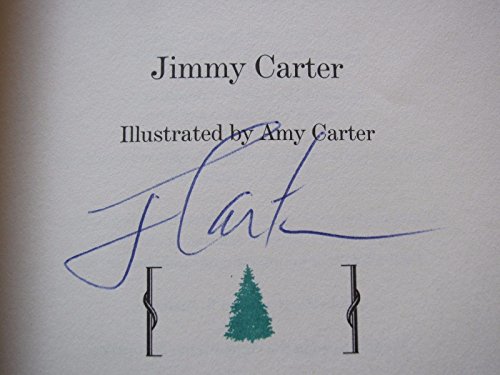 President Jimmy Carter signed Book Christmas in Plains 1st Print Beckett BAS