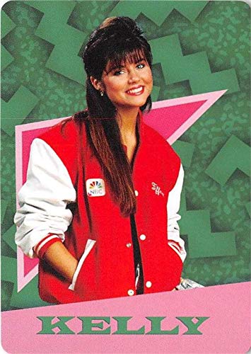 Tiffani Amber Thiessen Kelly Kapowski Saved by the Bell trading card 2017 NBC #SB5