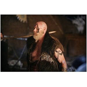 ron perlman 8 x 10 photo hellboy beauty & the beast sons of anarchy bald wearing furs kn
