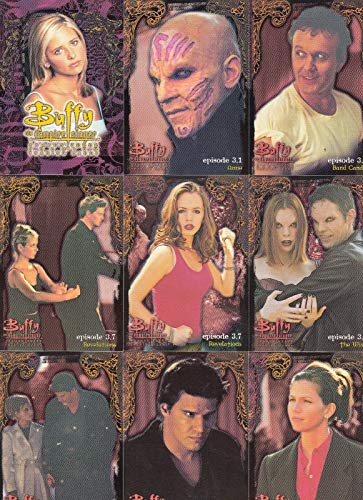 BUFFY THE VAMPIRE SLAYER SEASON 3 1999 COMPLETE BASE CARD SET OF 90