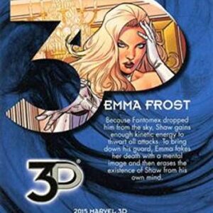 2015 Upper Deck Marvel 3D NonSport Trading Card #36 Emma Frost