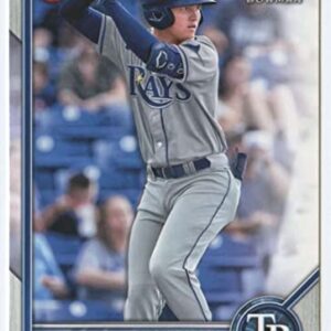 2022 Bowman Prospects #BP-10 Curtis Mead 1st Bowman Tampa Bay Rays MLB Baseball Trading Card