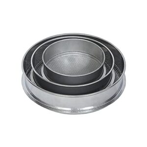 3pcs soil sifter for rocks sand compost sieve