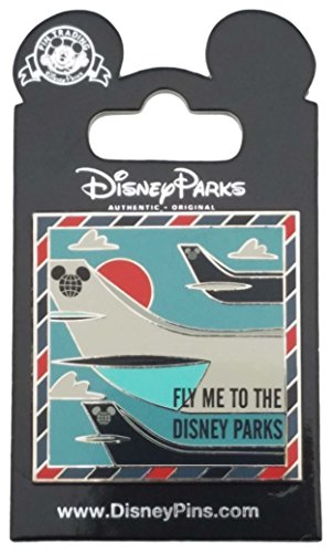 Disney Pin - Framed - Fly Me to the Disney Parks
