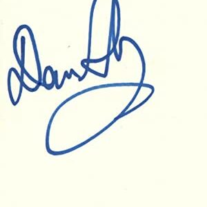 Dan Roberts Bassist Vocals Crash Test Dummies Rock Signed Index Card JSA COA