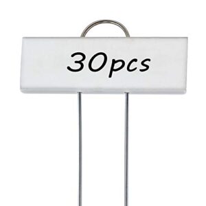 ok5star 30-pack metal plant markers,reusable garden plant labels heavy duty plant markers for garden,vegetable,greenhouse