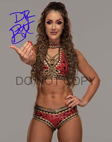 DR. Britt Baker AEW wrestling signed REPRINT 8x10 photo HOT #2 RP