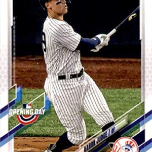 2021 Topps Opening Day #99 Aaron Judge New York Yankees MLB Baseball Card NM-MT