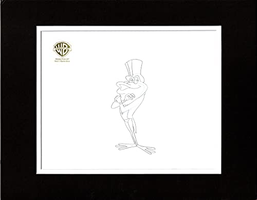 Looney Tunes Production Animation Cel Drawing of Michigan J Frog from the Warner Brothers Vault